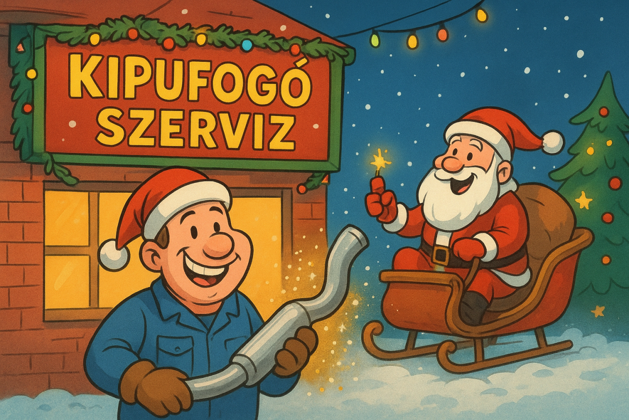 kipufogó ia karácsonyi